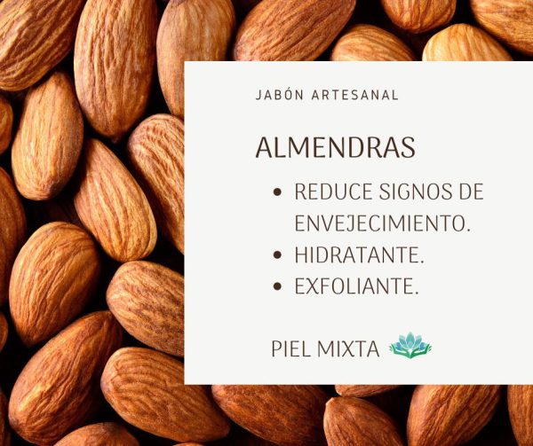 Jabón Artesanal de Almendras