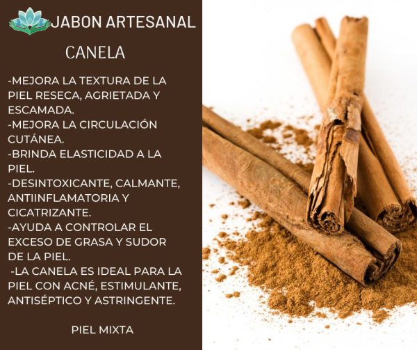 Jabón Artesanal de Canela
