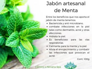 Jabón Artesanal Menta