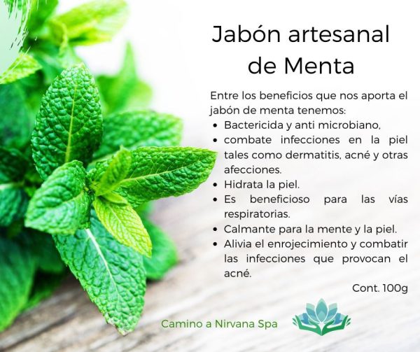 Jabón Artesanal Menta
