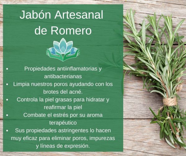 Jabón Artesanal Romero