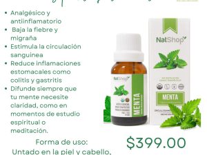 Aceite Esencial Menta
