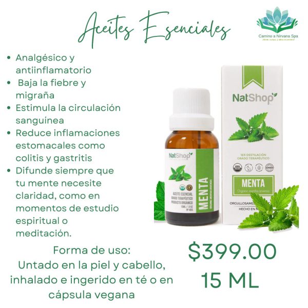 Aceite Esencial Menta